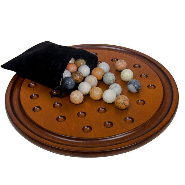 Wooden Handmade Solitaire Game Board- Used Condition (Copy)