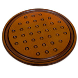 Wooden Handmade Solitaire Game Board- Used Condition
