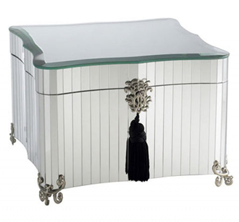 Handmade Classic Glamour Mirrored Jewelery Box