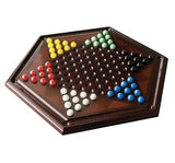 Wooden Chinese Checkers Set Game