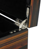 8 Slots High Gloss eBony Wood Finished Dust Free Watch Box
