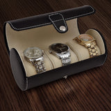 Arolly Roll Traveler's Watch Storage Organizer for 3 Watches/ Bracelets