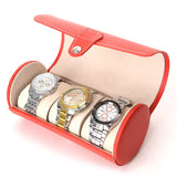 Arolly Roll Traveler's Watch Storage Organizer for 3 Watches/ Bracelets